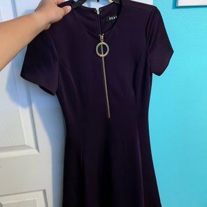 DKNY Purple Dress
